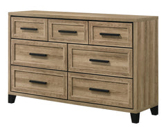 Jameson Natural Panel Bedroom Set - Ornate Home