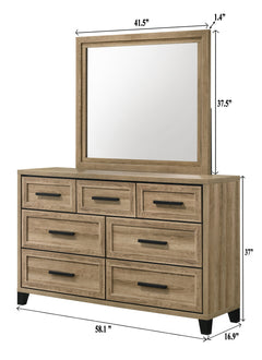 Jameson Natural Dresser - Ornate Home