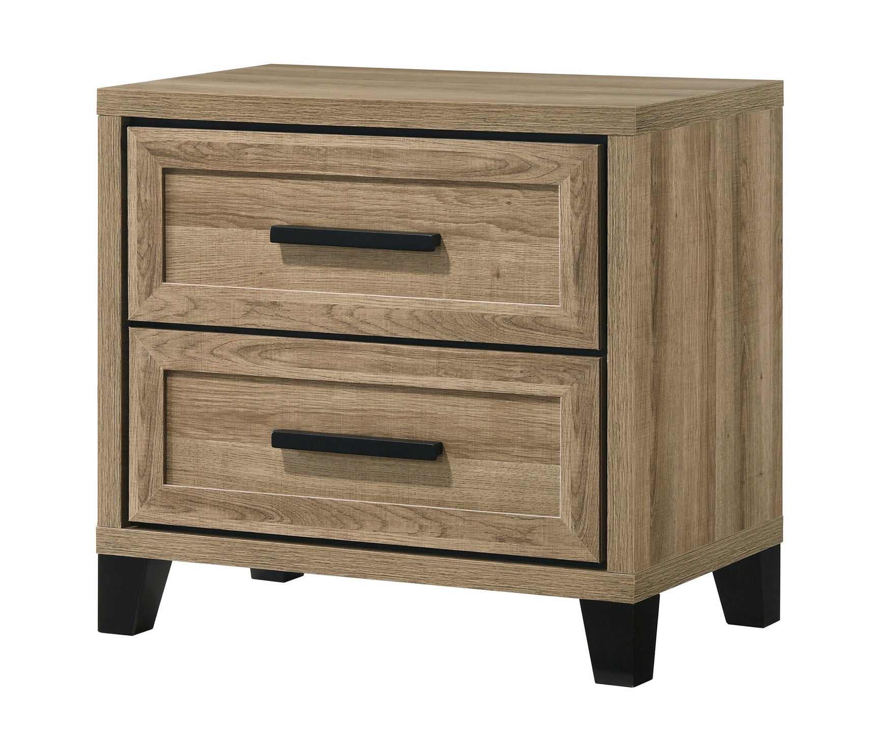 Jameson Natural Nightstand - Ornate Home