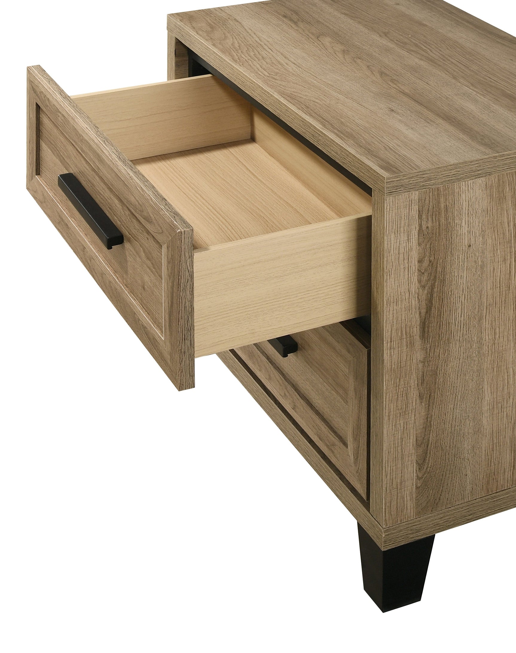 Jameson Natural Nightstand - Ornate Home