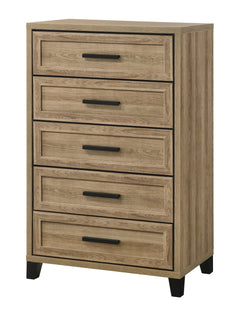 Jameson Natural Panel Bedroom Set - Ornate Home
