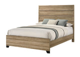 Jameson Natural Queen Panel Bed - Ornate Home