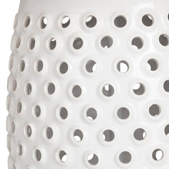 Jameson White Table Lamp With Nightlight - Ornate Home