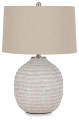Jamon Beige Table Lamp (Set of 2) (Online Special Price) - Ornate Home