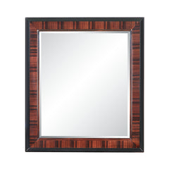 Jamonica Glossy Wood Grain Top/Gold Mirror - Ornate Home