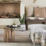 Janamuato White Geometric Cement Planter - Ornate Home