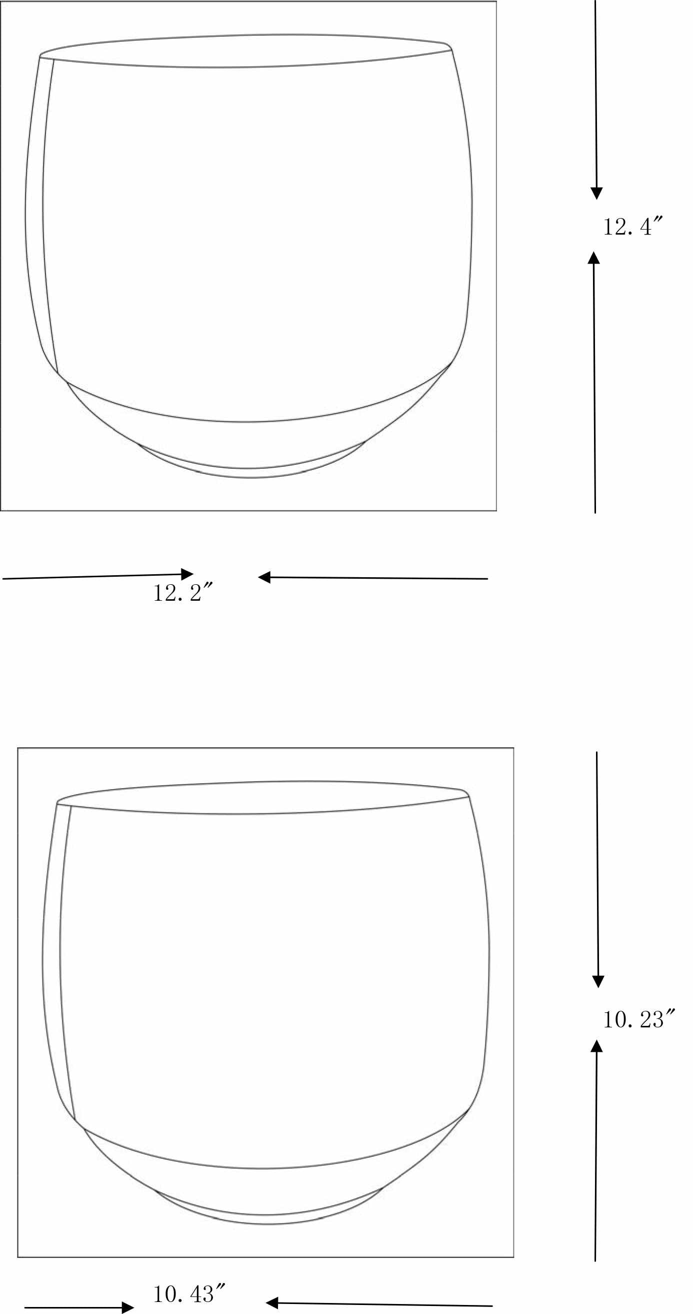 Janamuato White Geometric Cement Planter - Ornate Home