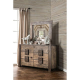 Janeiro Rustic Natural Tone Mirror - Ornate Home