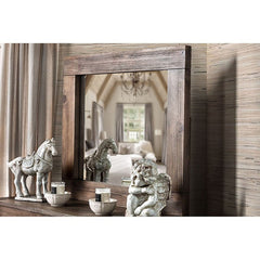Janeiro Rustic Natural Tone Mirror - Ornate Home