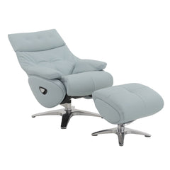 Janella Motıon Accent Chair W/Swivel & Ottoman - Ornate Home