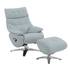 Janella Motıon Accent Chair W/Swivel & Ottoman - Ornate Home