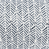 Janelle Cream/Indigo 14x26 Linen Lumbar Pillow Cover - Ornate Home