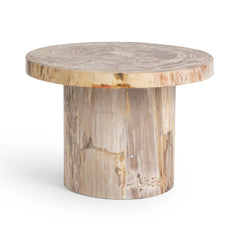 Janelle Sepia Vein Accent Table - Ornate Home