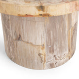 Janelle Sepia Vein Accent Table - Ornate Home