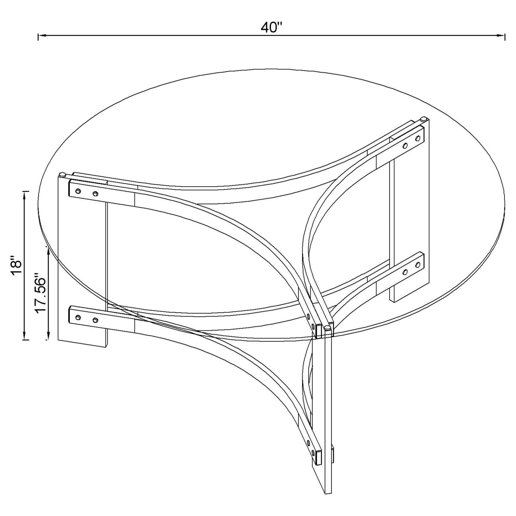Janessa Matte Brass 3-piece Acrylic Coffee and End Table Set - Ornate Home