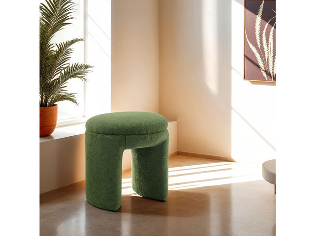 Janetta Green Stool - Ornate Home