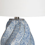 Janice Blue Swirl Table Lamp - Ornate Home