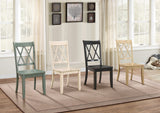 Janina Black Side Chair (Set of 2) - Ornate Home