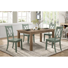 Janina Natural Dining Table - Ornate Home
