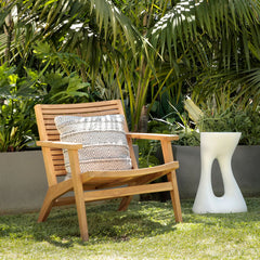 Janine Natural Outdoor Occasional Chair - Ornate Home