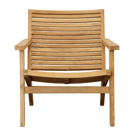 Janine Natural Outdoor Occasional Chair - Ornate Home