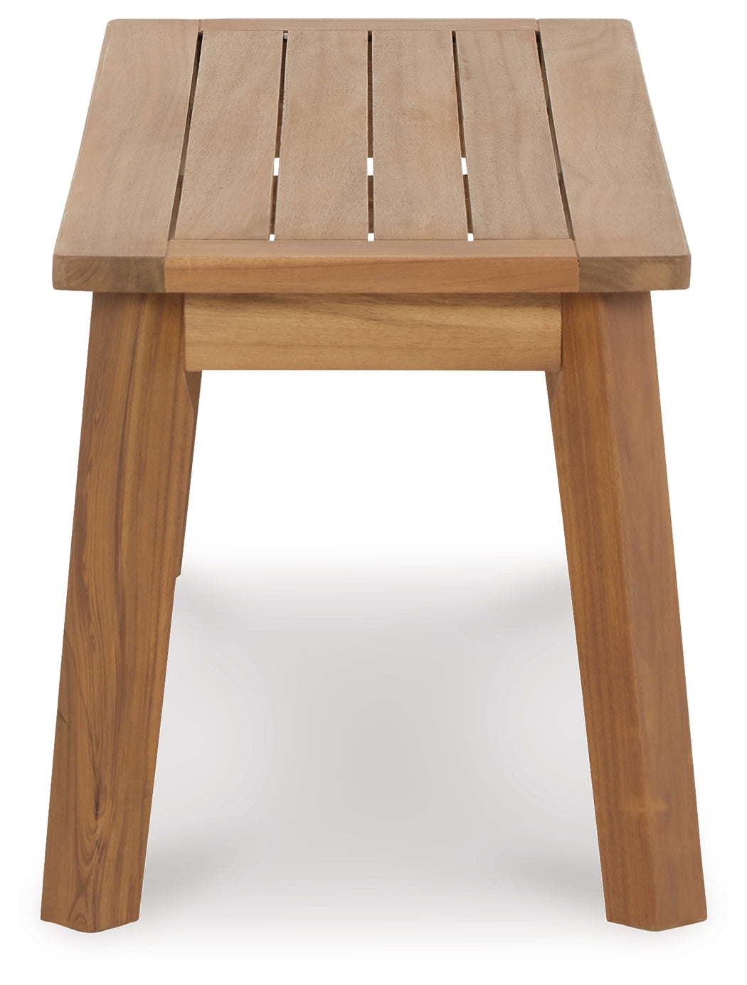 Janiyah Light Brown Outdoor Dining Bench - Ornate Home