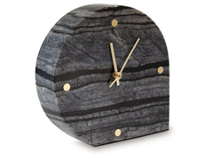 Janmour Black Table Clock - Ornate Home