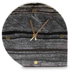 Janmour Black Table Clock (Set of 2) - Ornate Home