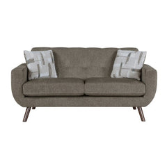 Janne Brown Loveseat - Ornate Home