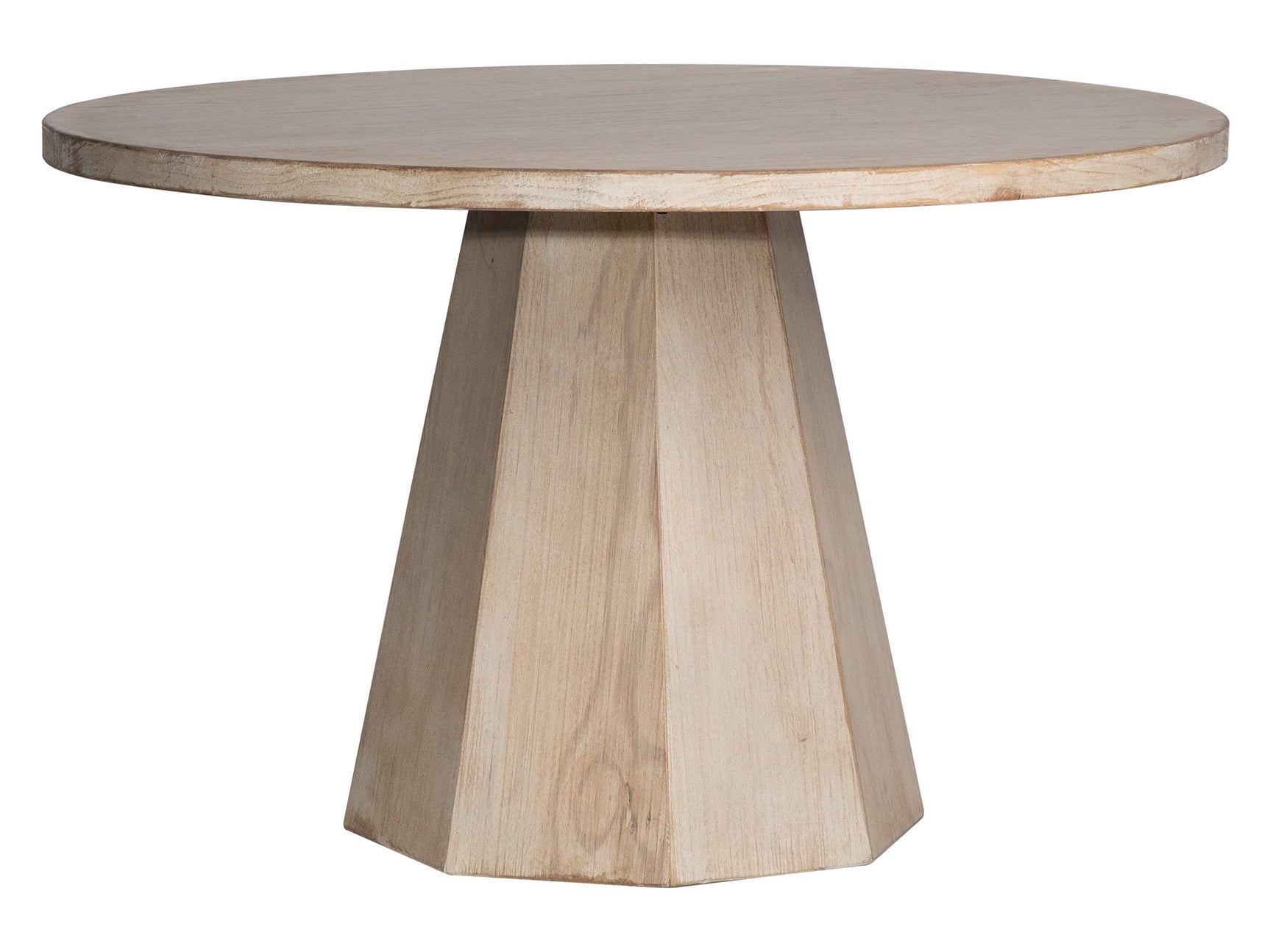 Jansen Light Warm Wash Round Dining Table - Ornate Home