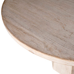 Jansen Light Warm Wash Round Dining Table - Ornate Home