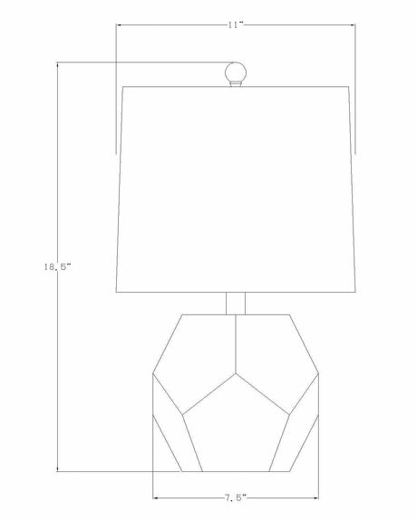 Jantianon Table Lamp - Ornate Home