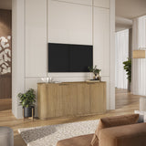Janzen Cascade Oak 68 Console - Ornate Home