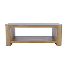 Janzen Cascade Oak Castered Cocktail Table - Ornate Home