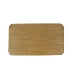 Janzen Cascade Oak Castered Cocktail Table - Ornate Home