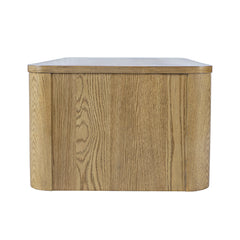 Janzen Cascade Oak Castered Cocktail Table - Ornate Home