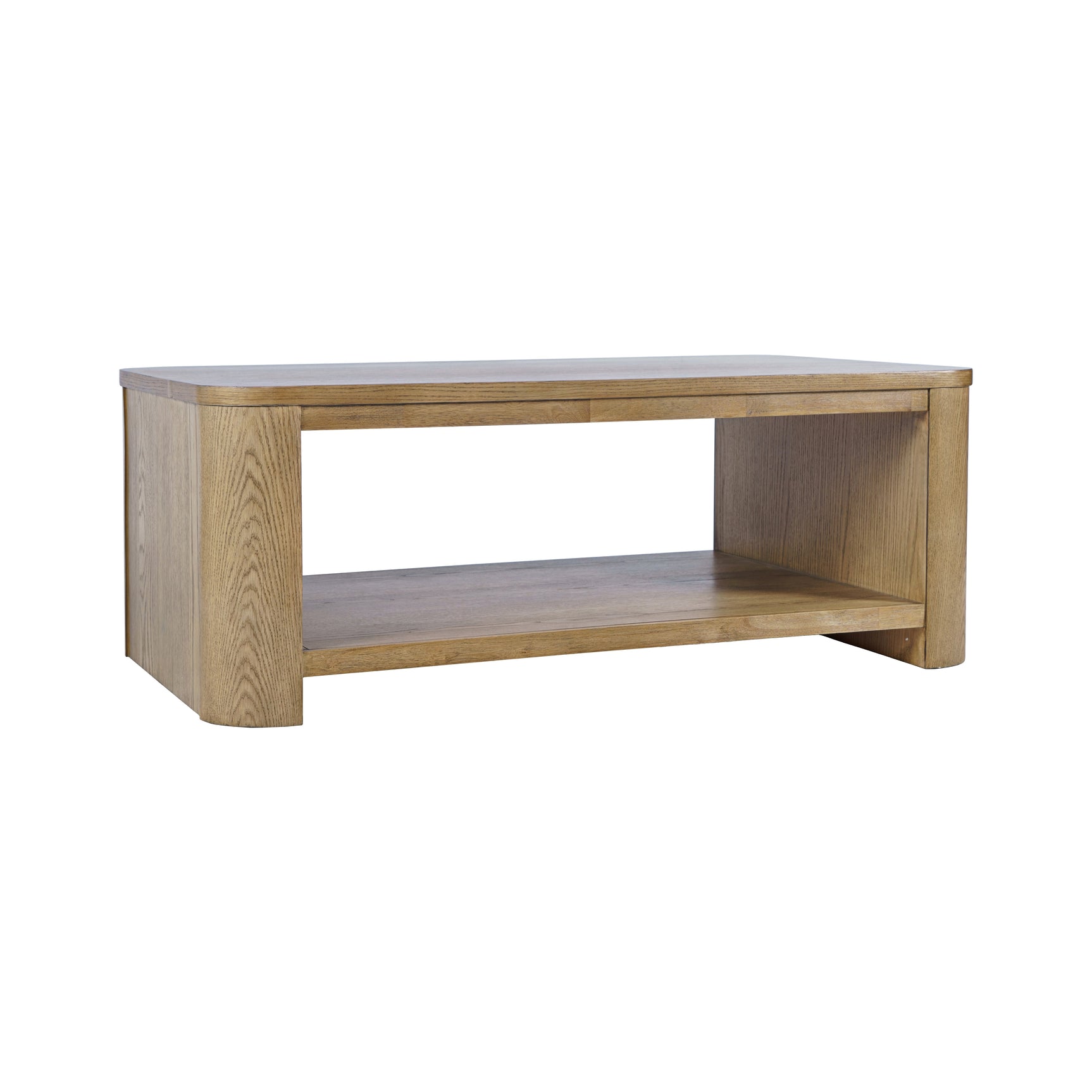 Janzen Cascade Oak Castered Cocktail Table - Ornate Home