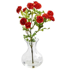 Japanese Artificial Arrangement in Vase (Set of 2) - Ornate Home