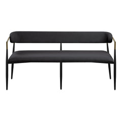 Jaramillo Beige/Black Bench - Ornate Home