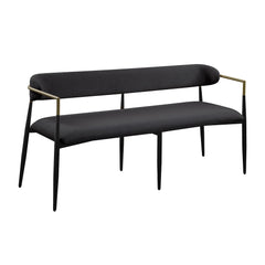 Jaramillo Beige/Black Bench - Ornate Home