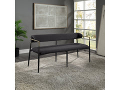 Jaramillo Beige/Black Bench - Ornate Home