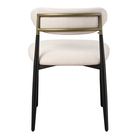 Jaramillo Beige & Black Side Chair (Set of 2) - Ornate Home