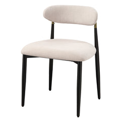 Jaramillo Beige & Black Side Chair (Set of 2) - Ornate Home