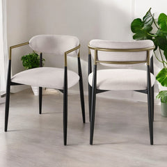 Jaramillo Beige Side Chair (Set of 2) - Ornate Home