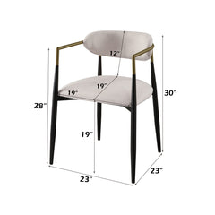 Jaramillo Beige Side Chair (Set of 2) - Ornate Home