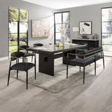Jaramillo Black Bench - Ornate Home