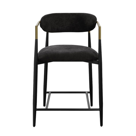 Jaramillo Black Counter Heıght Chair - Ornate Home