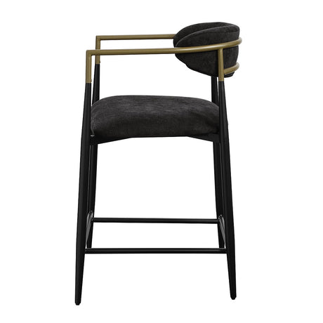 Jaramillo Black Counter Heıght Chair - Ornate Home
