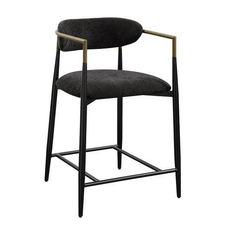 Jaramillo Black Counter Heıght Chair - Ornate Home