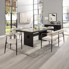 Jaramillo Black Dining Table - Ornate Home